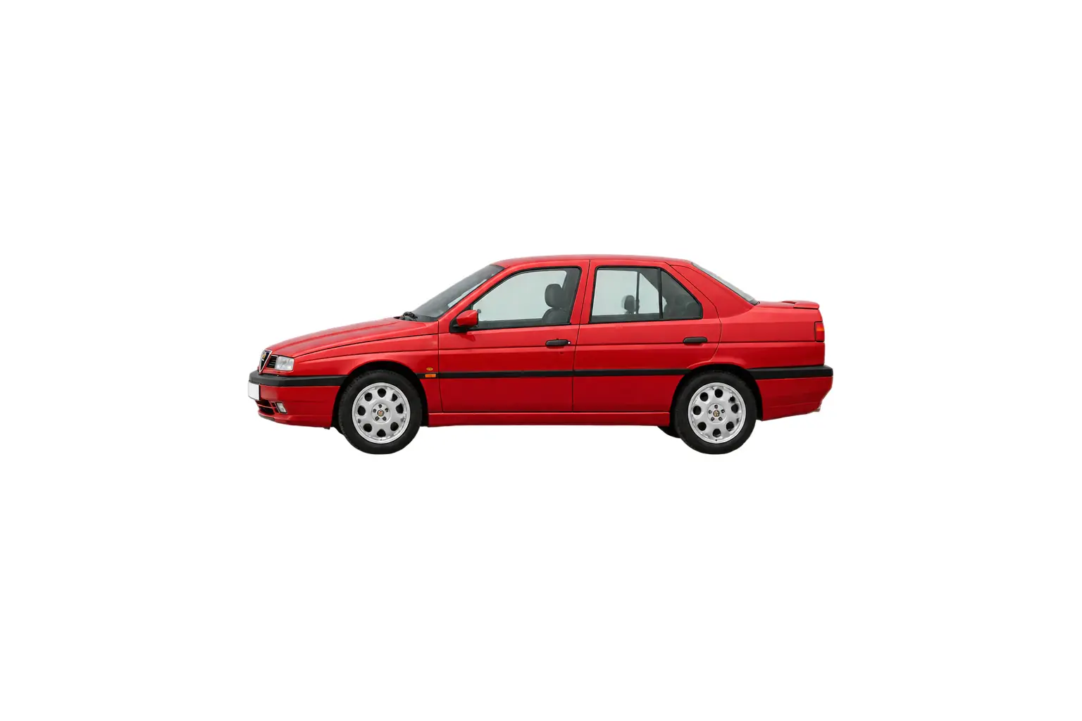 Kit vitre teintée Alfa Romeo 155 Berline, Berline 4 portes, 1992–1998 — vue de profil