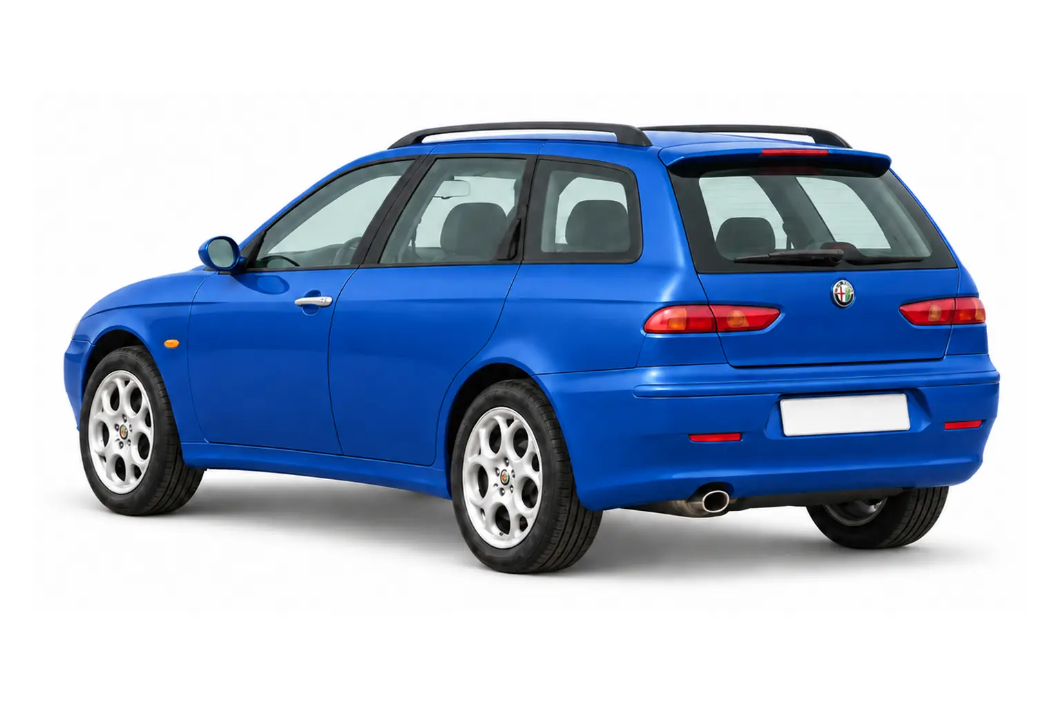 Kit vitre teintée Alfa Romeo 156 Sportwagon, Break 5 portes, 2000–2006 — vue trois-quarts arrière