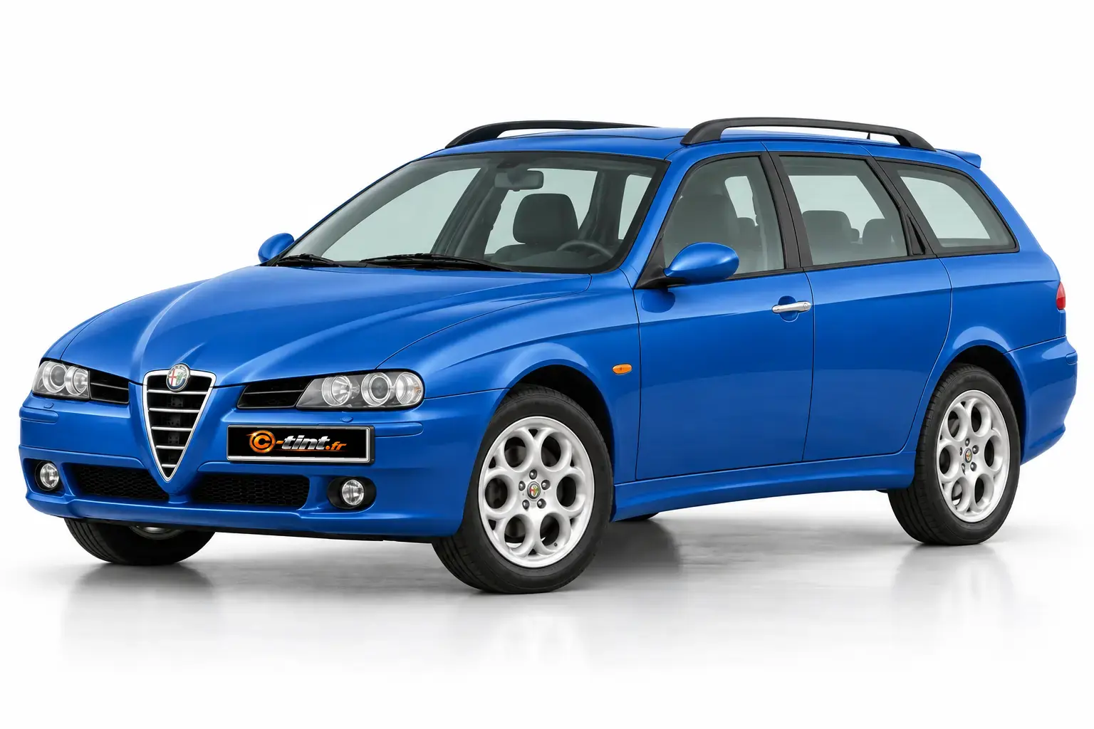 Kit vitre teintée Alfa Romeo 156 Sportwagon, Break 5 portes, 2000–2006 — vue trois-quarts avant