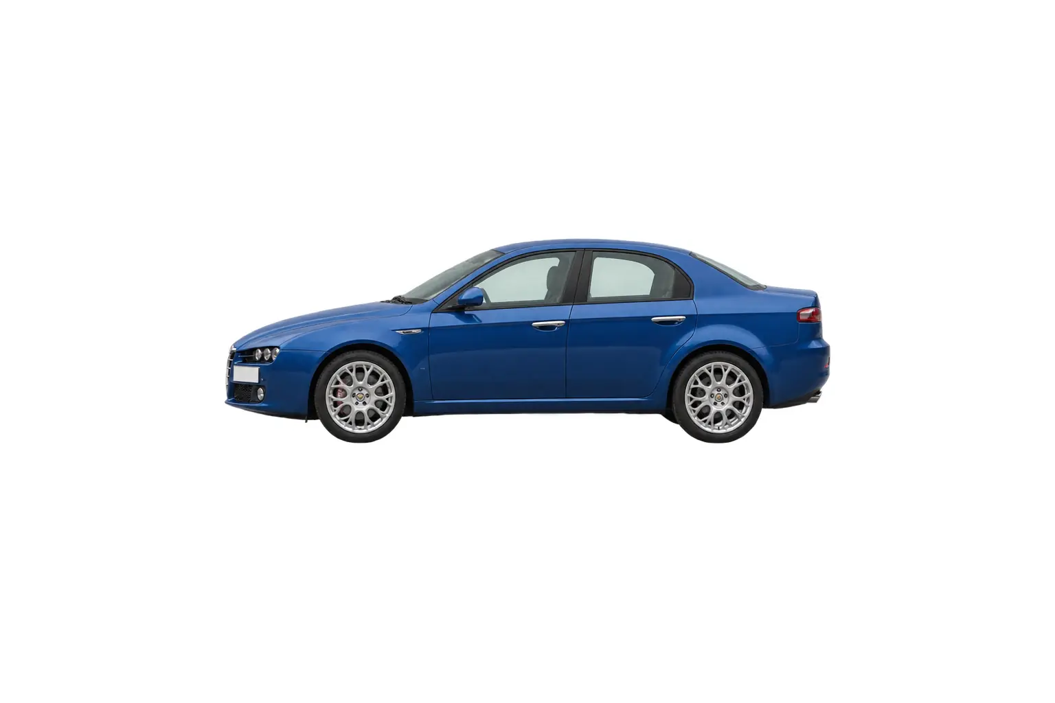 Kit vitre teintée Alfa Romeo 159 Berline, Berline 4 portes, 2005–2011 — vue de profil