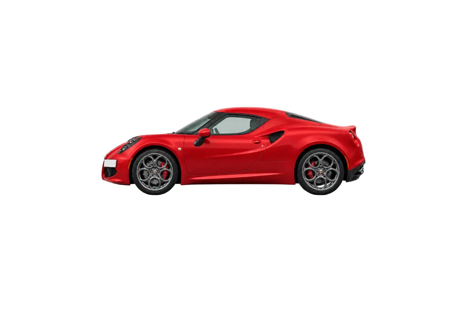 Kit vitre teintée Alfa Romeo 4C Coupé, Coupé 2 portes, 2013–2020 — vue de profil