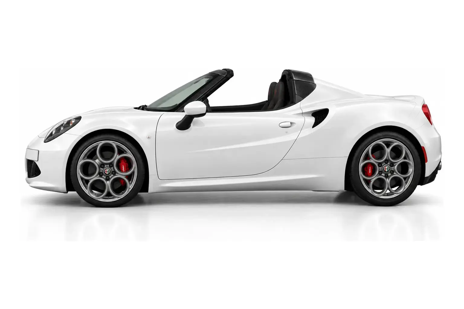 Kit vitre teintée Alfa Romeo 4C Spider, Cabriolet 2 portes, 2015–2020 — vue de profil
