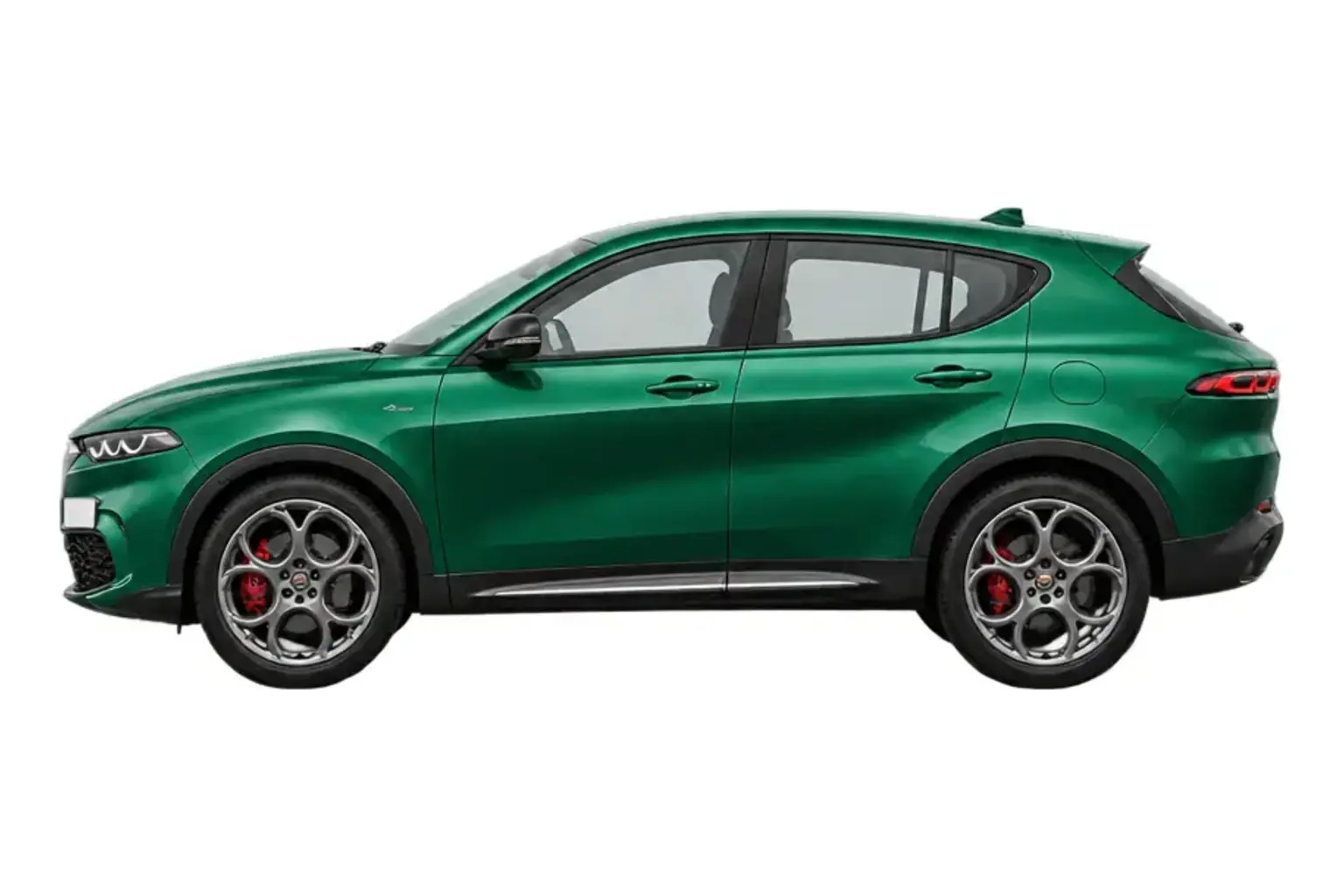 Kit vitre teintée Alfa Romeo Tonale Génération 1, SUV / 4x4 5 portes, Depuis 2023 — vue de profil