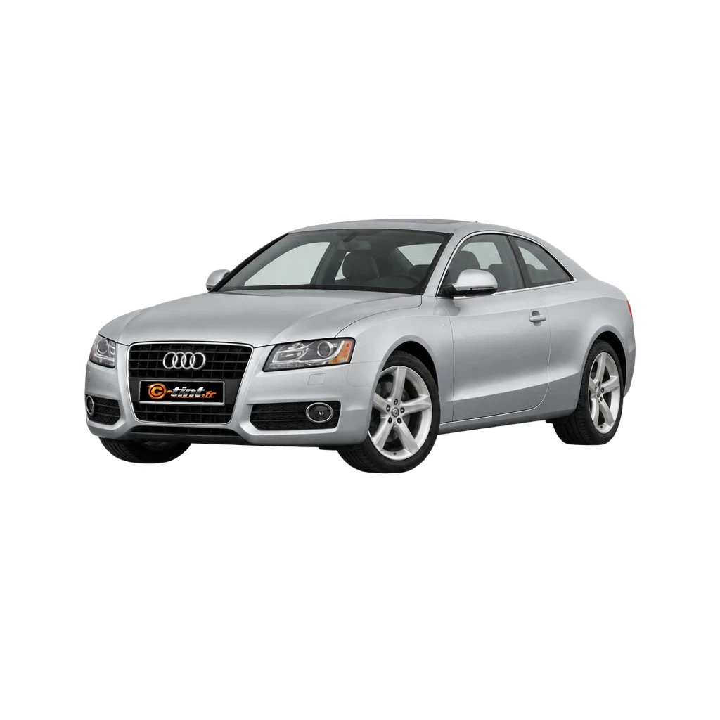 Audi A5 Génération 1 — Coupé, 2007, Coupé 2 portes, couleur illustrée — vue trois-quarts avant