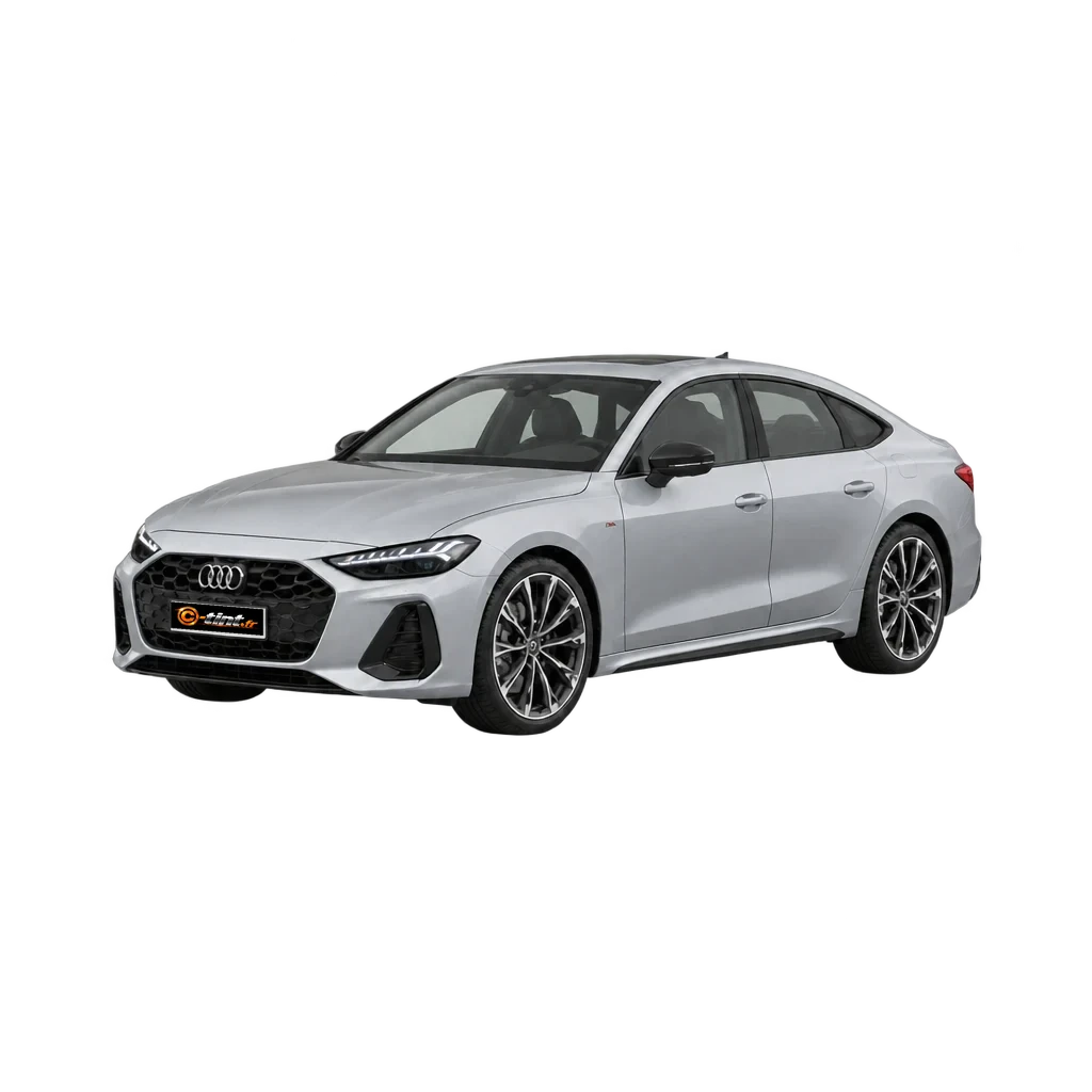 Audi A5 Génération 3, 2024, 5 portes, couleur illustrée — vue trois-quarts avant
