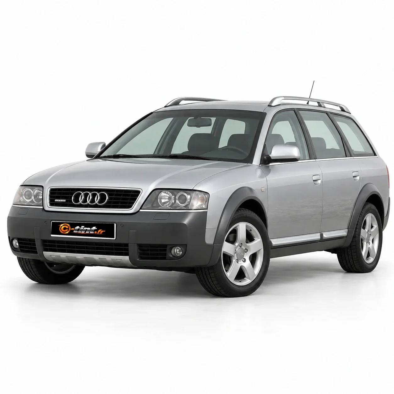 Audi Allroad Génération 1 — Allroad, 2003, SUV / 4x4 5 portes, argent — vue trois-quarts avant