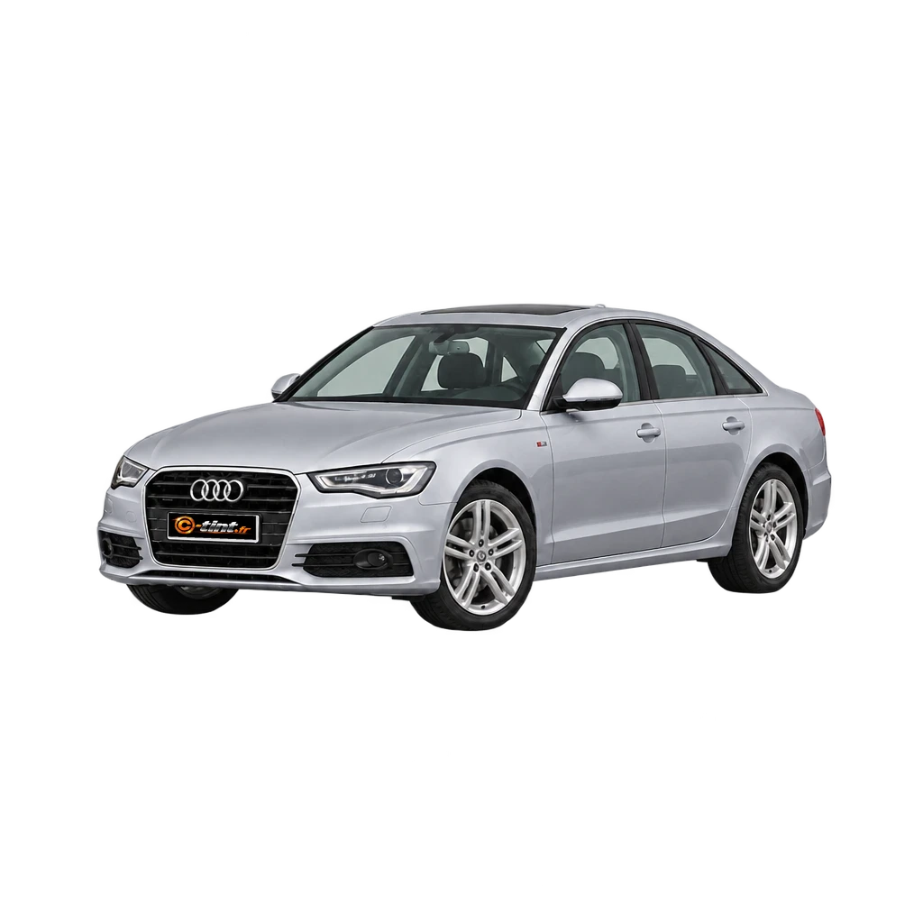 Audi A6 Génération 4 — Berline, 2011, Berline 4 portes, couleur illustrée — vue trois-quarts avant