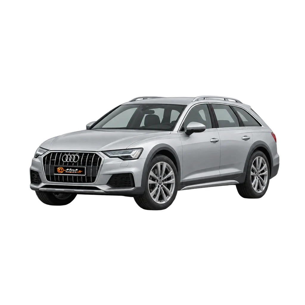 Audi A6 Génération 5 — Allroad Break, 2019, Break 5 portes, couleur illustrée — vue trois-quarts avant