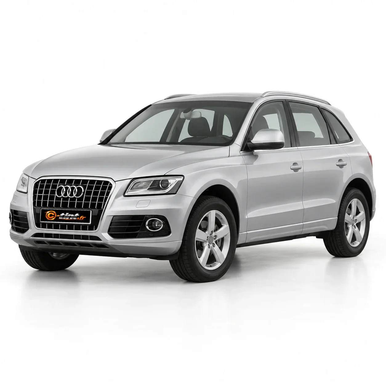 Audi Q5 Génération 1, 2014, SUV / 4x4 5 portes, argent — vue trois-quarts avant