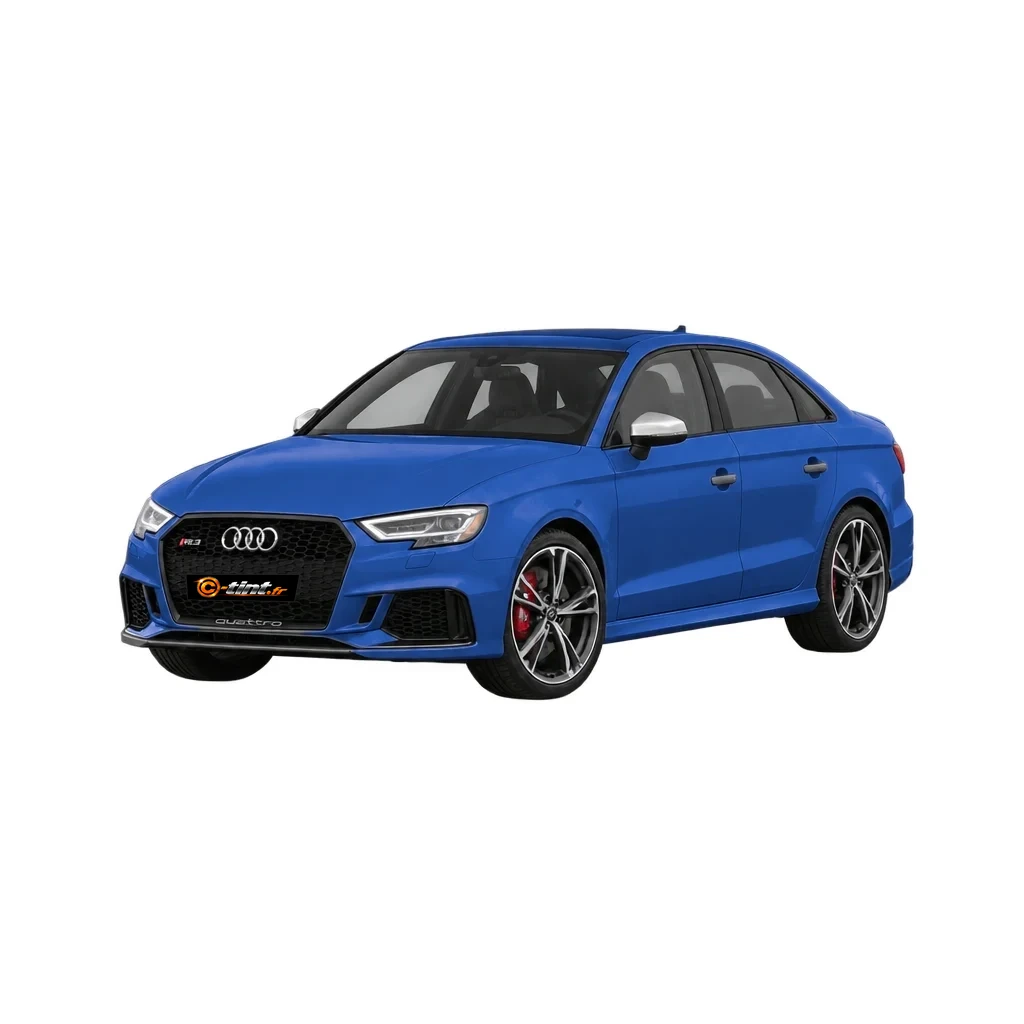 Audi RS3 Génération 2 — Berline, 2017, Berline 4 portes, couleur illustrée — vue trois-quarts avant