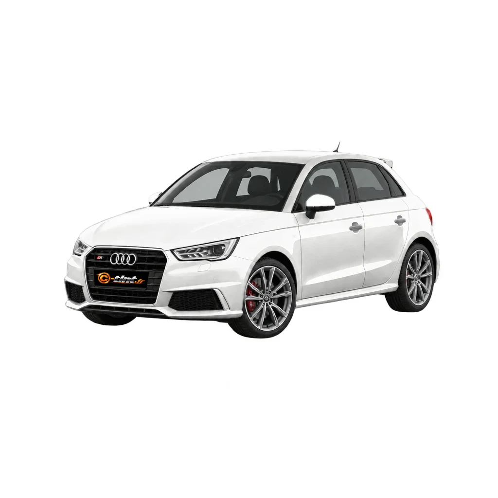 Audi S1 Génération 1 — Sportback, 2014, 5 portes, couleur illustrée — vue trois-quarts avant