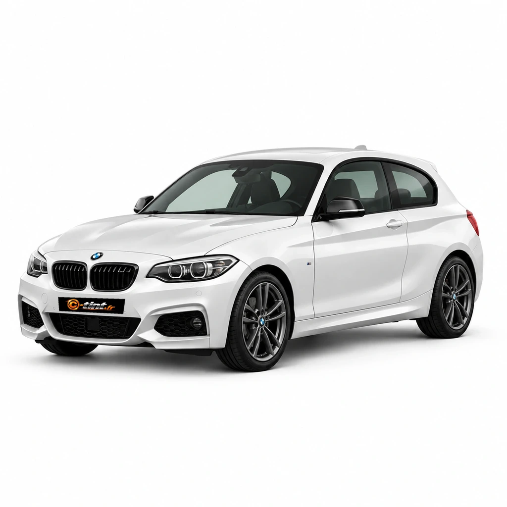 BMW Série 1 F21 — Génération 2, 3 portes — vue trois-quarts avant