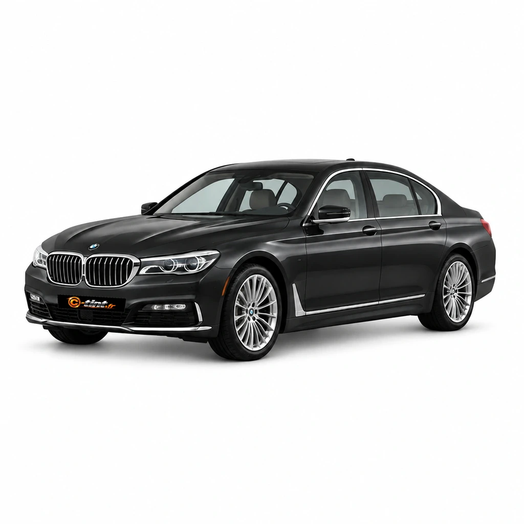 BMW Série 7 / i7 G12 L — Génération 6 — Longue Berline, Longue Berline (4 portes) — vue trois-quarts avant
