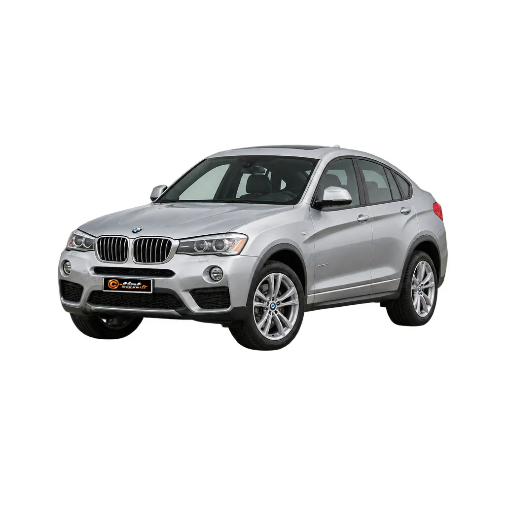 BMW X4 F26 — Génération 1, 2018, SUV–4x4, argent — vue trois-quarts avant
