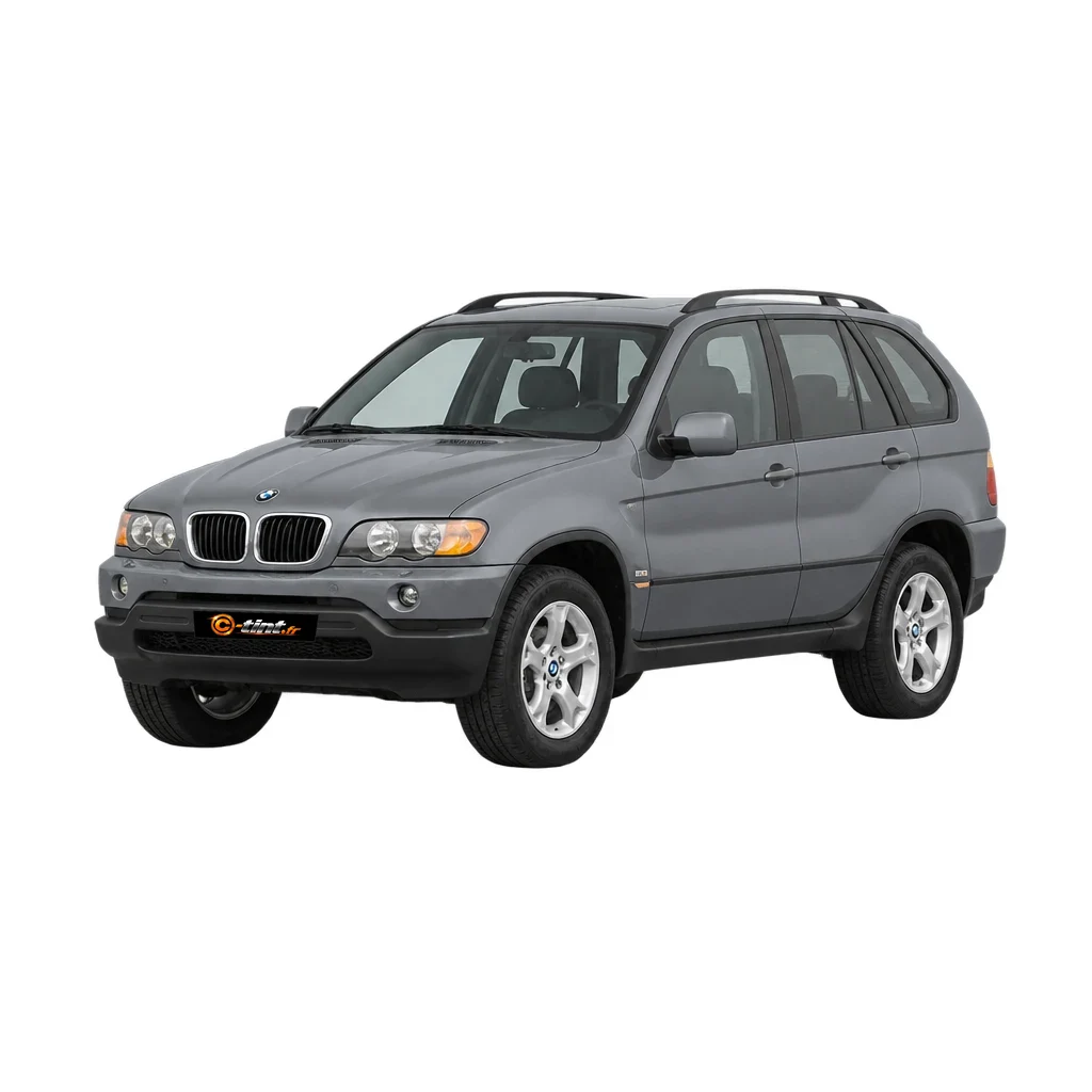 BMW X5 E53 — Génération 1, 2006, SUV–4x4, gris — vue trois-quarts avant