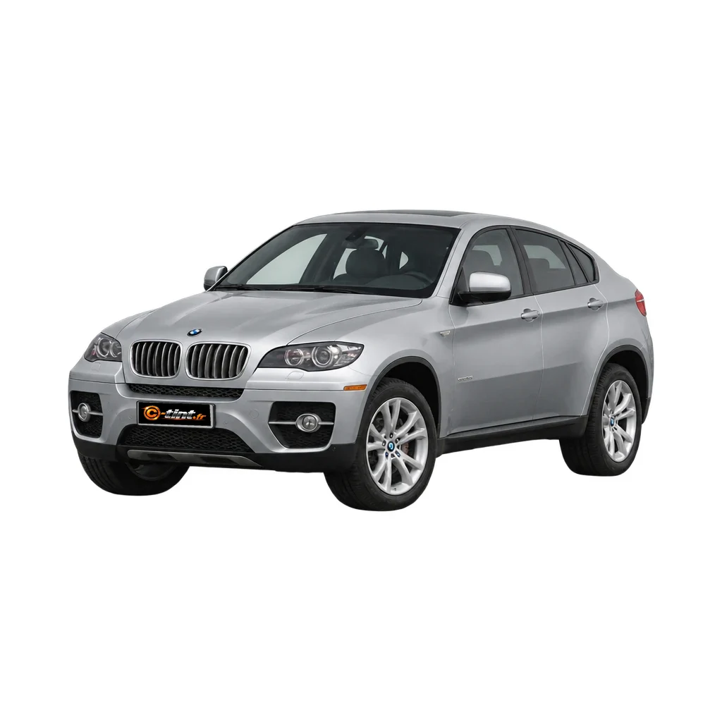 BMW X6 E71 — Génération 1, 2014, SUV–4x4, argent — vue trois-quarts avant