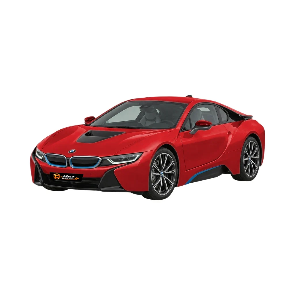 BMW i8 I12 — Génération 1 — Coupé, 2020, Coupé (2 portes), rouge — vue trois-quarts avant