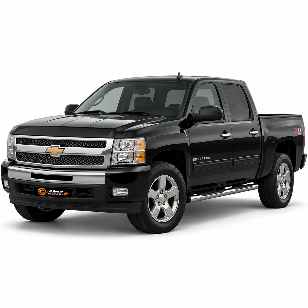 Chevrolet 1500-2500-3500 GMT900 — Génération 6 — Crew Cab Pick-up, Crew Cab Pick-up (4 portes) — vue trois-quarts avant