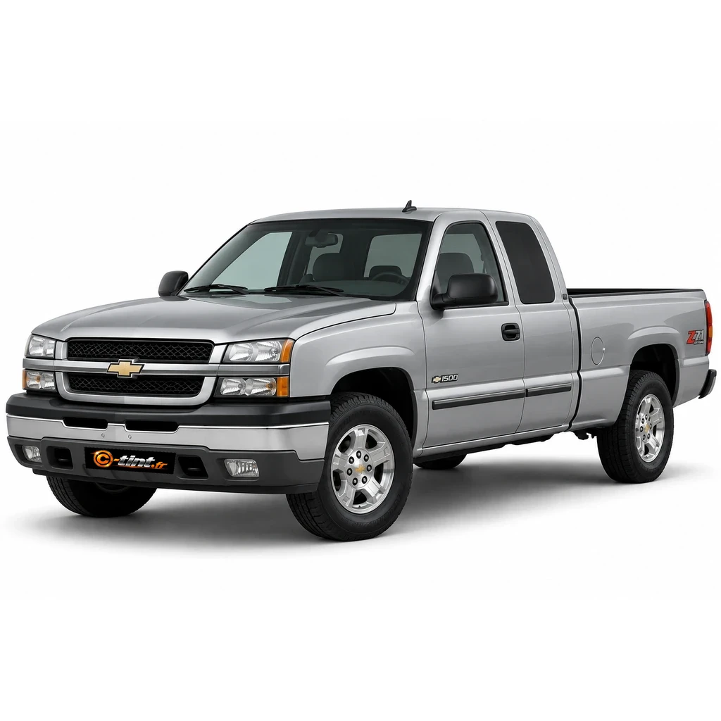 Chevrolet 1500-2500-3500 GMT800 — Génération 5 — Extended Cab Pick-up, Extended Cab Pick-up (2 portes) — vue trois-quarts avant