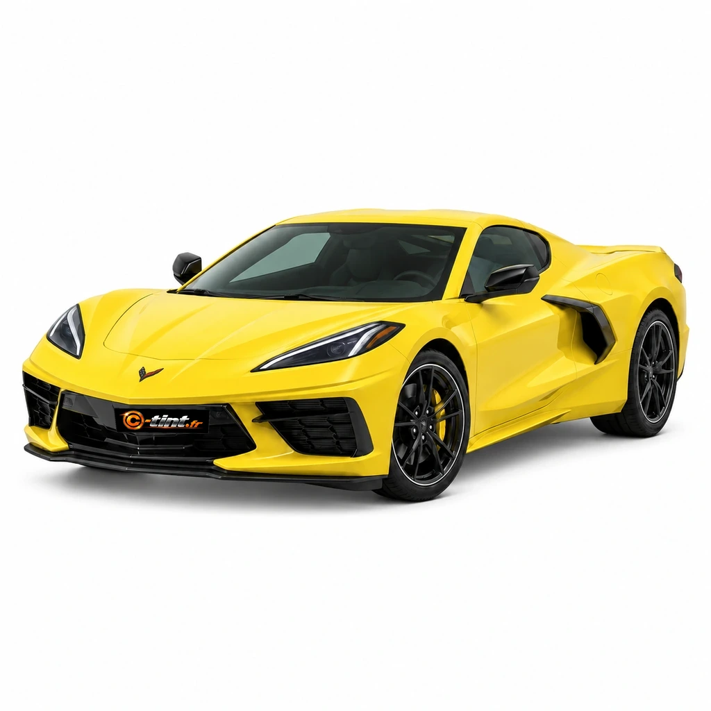Chevrolet Corvette Génération 8 — C8 Coupe, C8 Coupe (3 portes) — vue trois-quarts avant