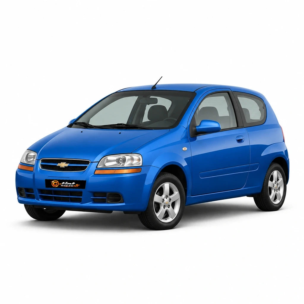 Chevrolet Kalos Génération non codée, moyenneberline (3 portes) — vue trois-quarts avant