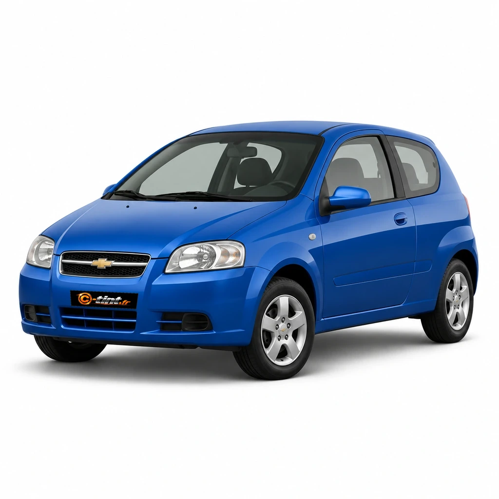 Chevrolet Kalos-Aveo KLAS — Génération 1, 3 portes — vue trois-quarts avant