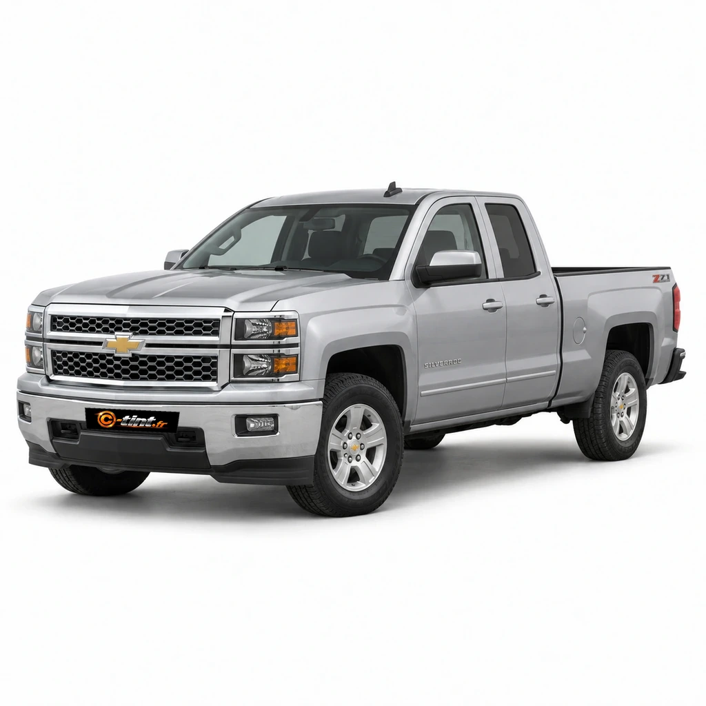 Chevrolet Silverado Génération 3 — Double Cabine Pick-up, Double Cabine Pick-up (4 portes) — vue trois-quarts avant
