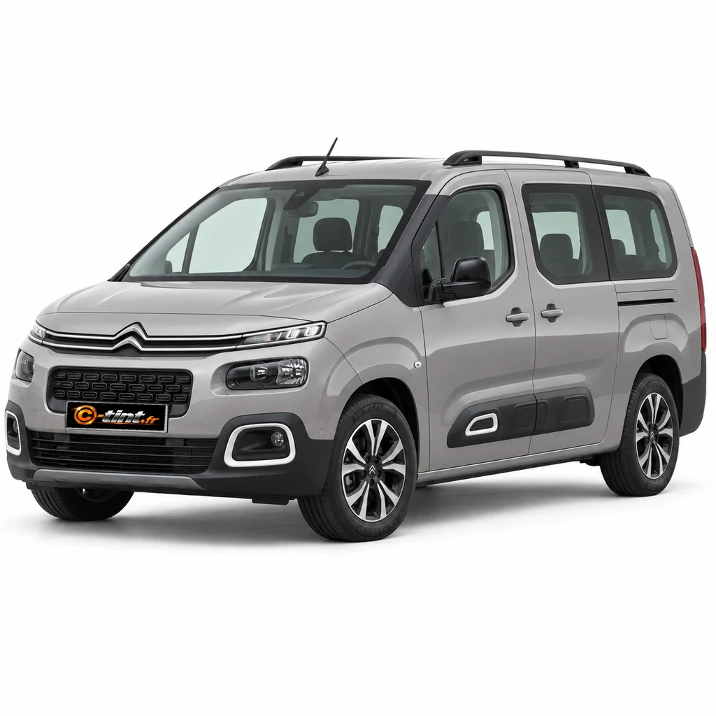 Citroën Berlingo Génération 3 — Long — vitres descendantes, hayon ouvrant, Long (4/5 portes) — vue trois-quarts avant