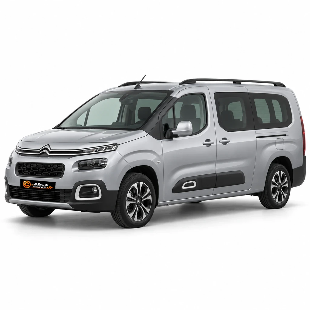 Citroën Berlingo Génération 3 — Long — vitres descendantes hayon fixe, Long (4/5 portes) — vue trois-quarts avant