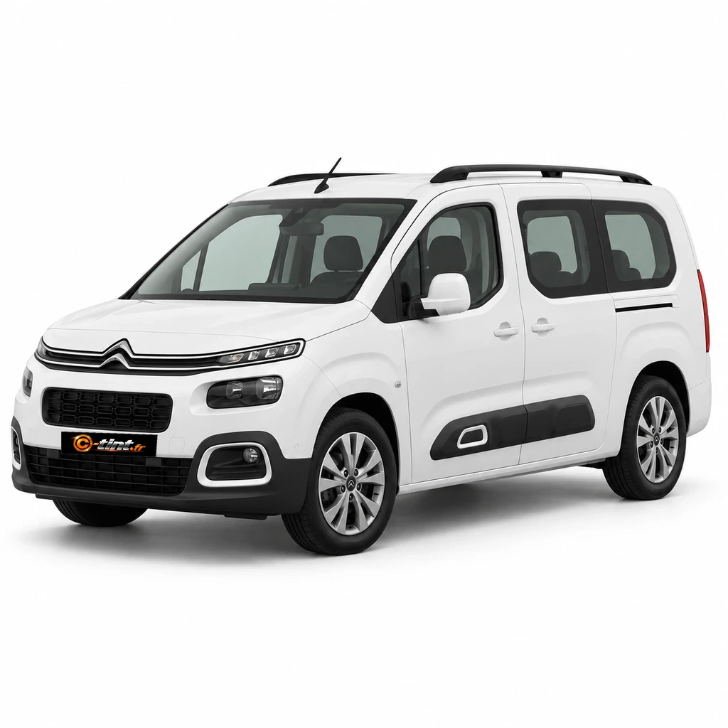Citroën Berlingo Génération 3 — Long — vitres fixes, hayon fixe, Long (4/5 portes) — vue trois-quarts avant