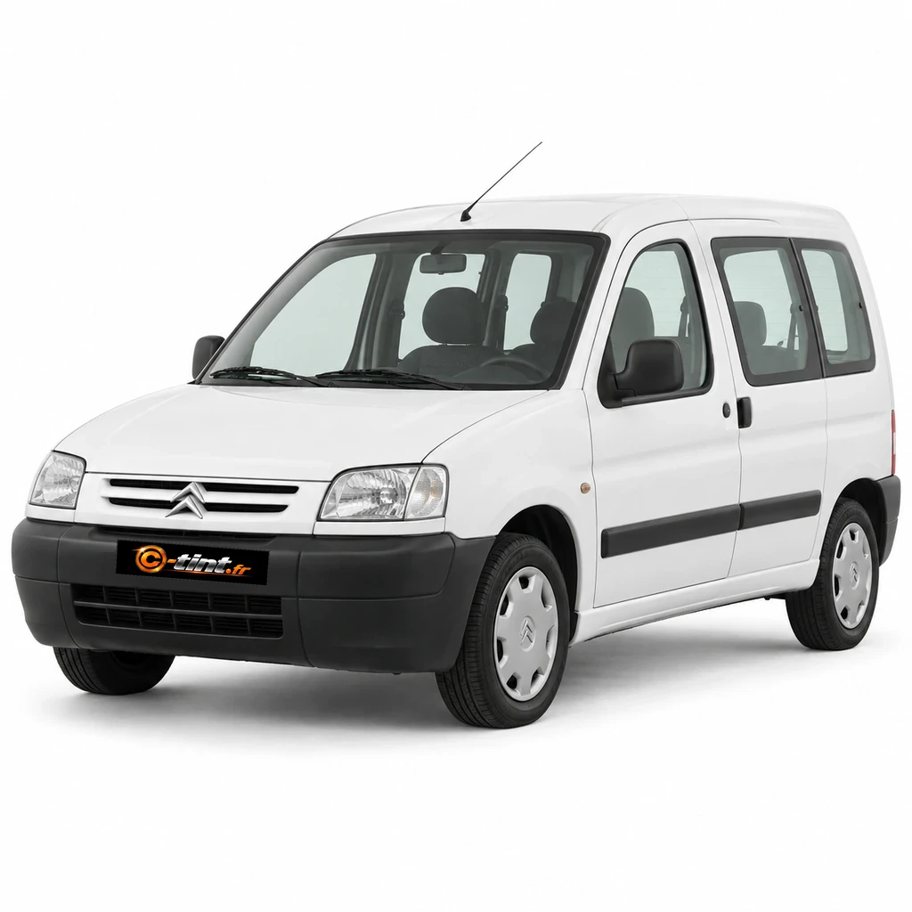 Citroën Berlingo M/G — Génération 1 — avec 1 porte latérale a droite & hayon, Monospace — vue trois-quarts avant