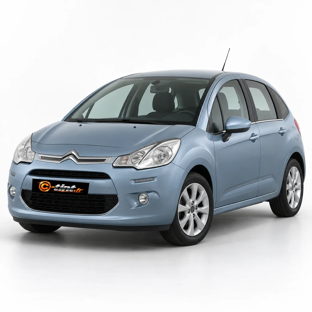 Citroën C3 S — Génération 2, 5 portes — vue trois-quarts avant