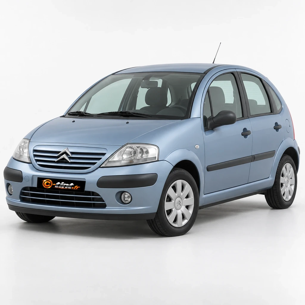 Citroën C3 F — Génération 1, 5 portes — vue trois-quarts avant