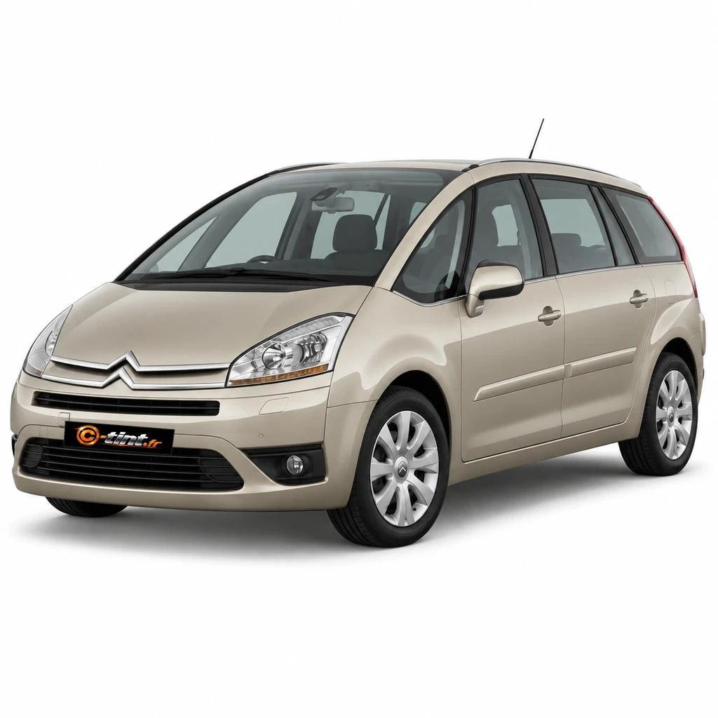 Citroën C4 Picasso / SpaceTourer Génération 1 — 5 places — lunette fixe, Picasso (5 portes) — vue trois-quarts avant