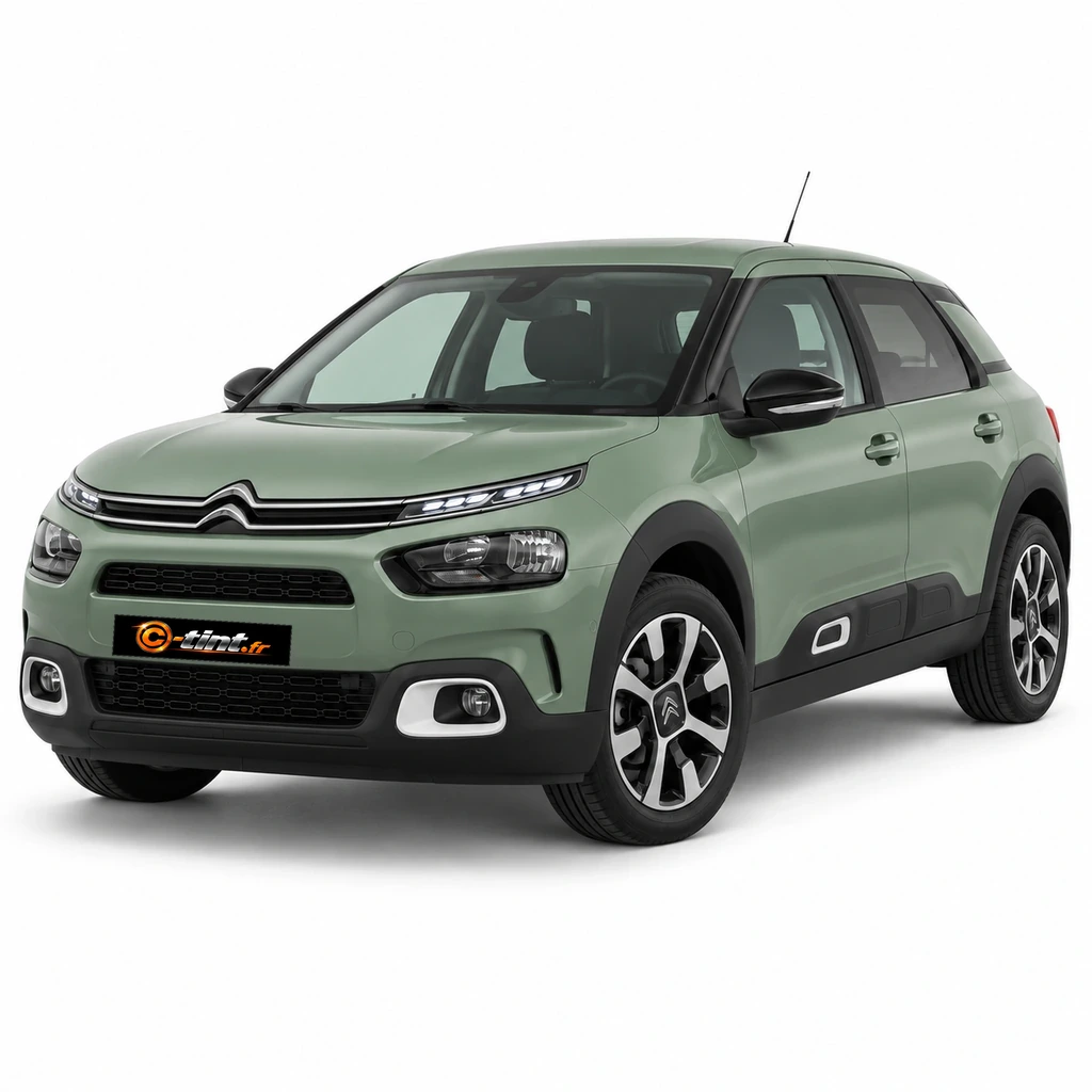 Citroën C4 Cactus Phase 2, 5 portes — vue trois-quarts avant