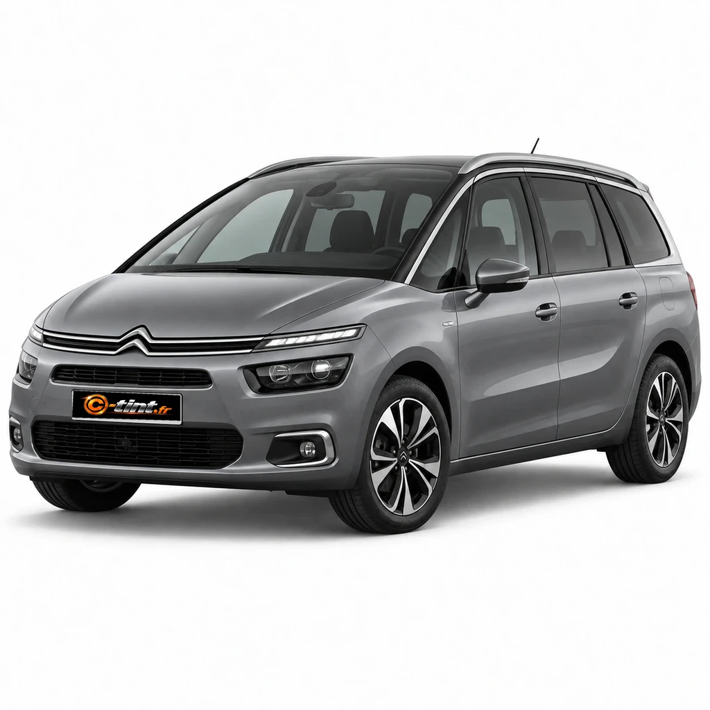 Citroën Grand C4 Picasso / SpaceTourer Génération 2 — 7 places, Picasso (5 portes) — vue trois-quarts avant