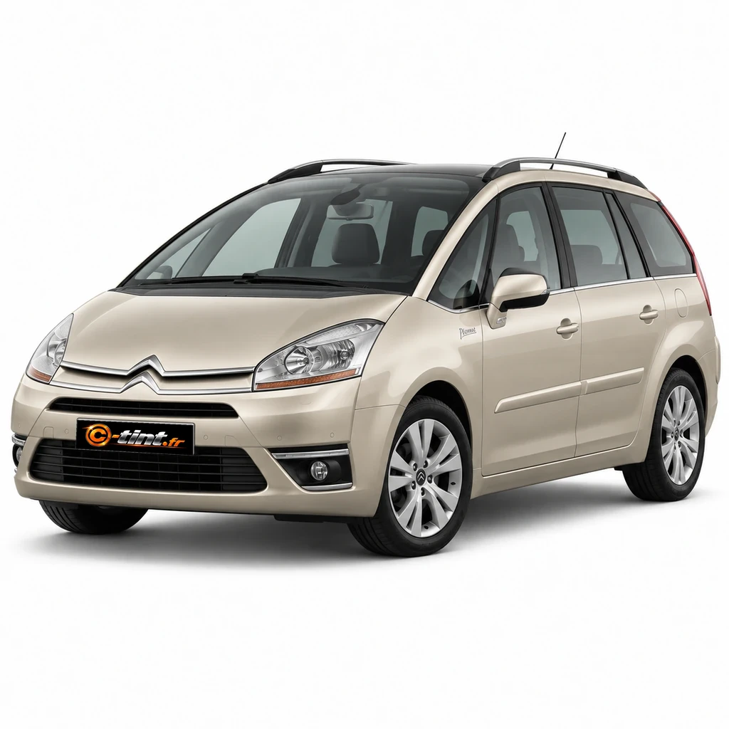Citroën Grand C4 Picasso / SpaceTourer Génération 1 — 7 places — lunette ouvrante, Picasso (5 portes) — vue trois-quarts avant
