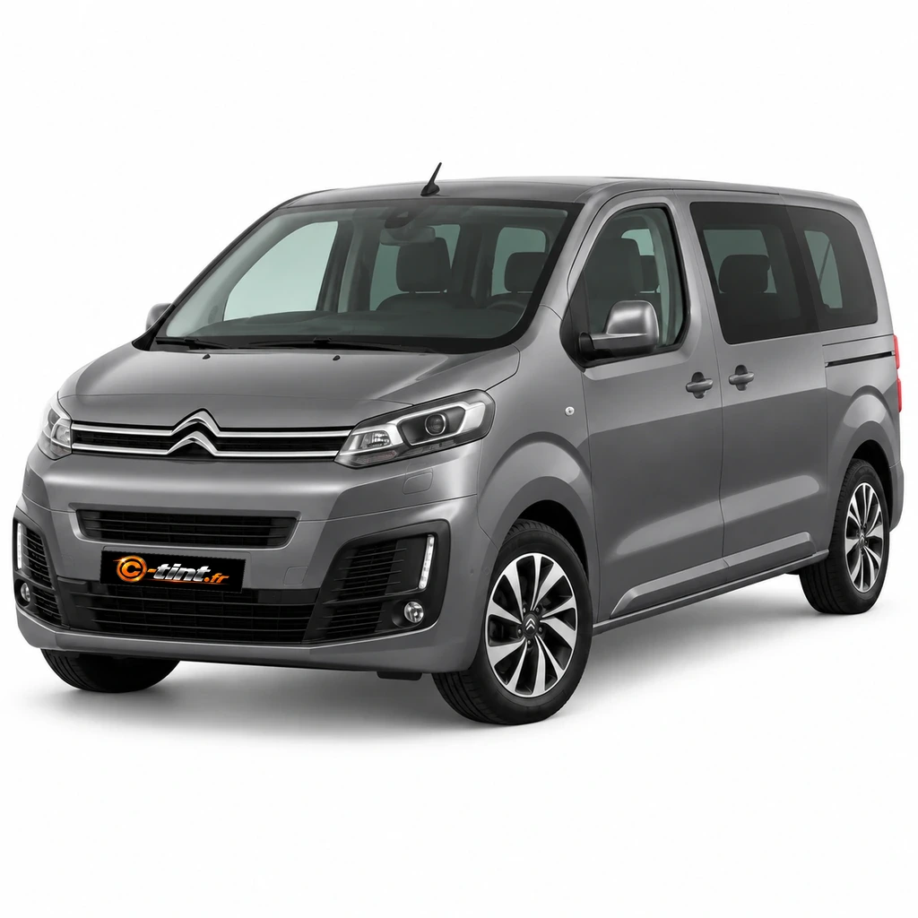 Citroën SpaceTourer Génération 1 — Compact — vitres fixes et hayon fixe, Space-Tourer / Jumpy Compact (4/5 portes) — vue trois-quarts avant