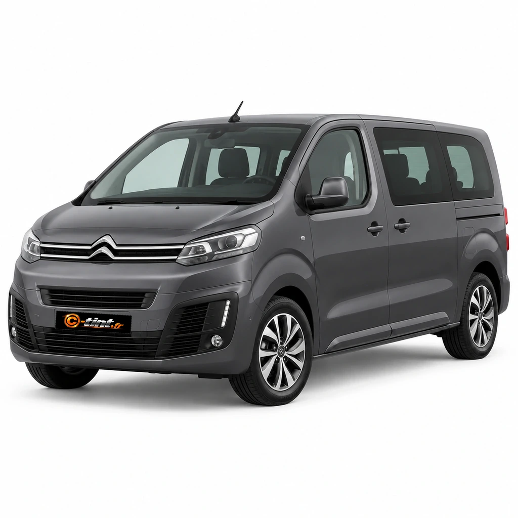 Citroën SpaceTourer Génération 1 — Standard — vitres fixes, hayon fixe, Space-Tourer / Jumpy Standard (4/5 portes) — vue trois-quarts avant