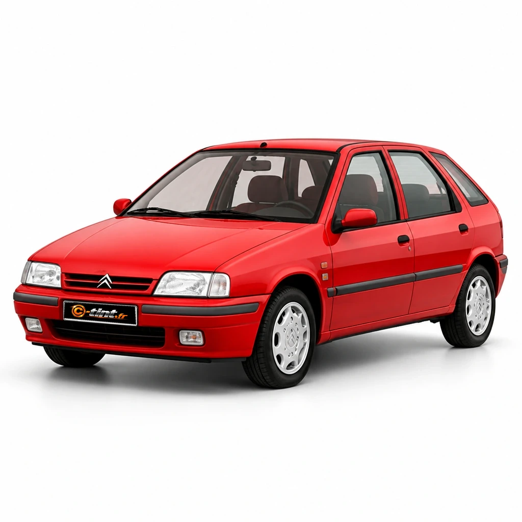 Citroën ZX N2 — Génération 1, 5 portes — vue trois-quarts avant