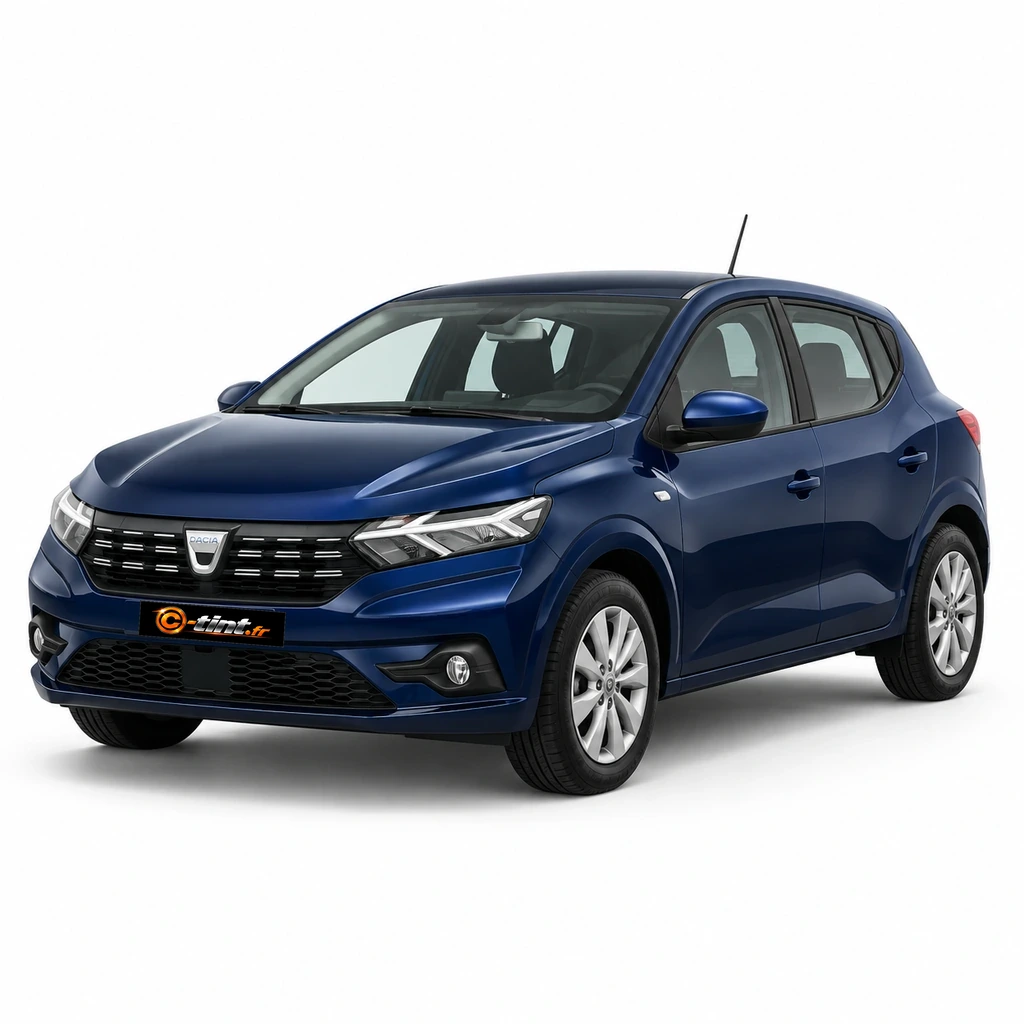 Dacia Sandero Génération 3, 5 portes — vue trois-quarts avant