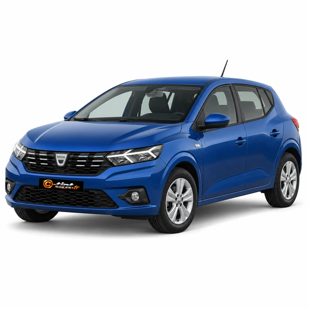 Dacia Sandero Génération 2, 5 portes — vue trois-quarts avant