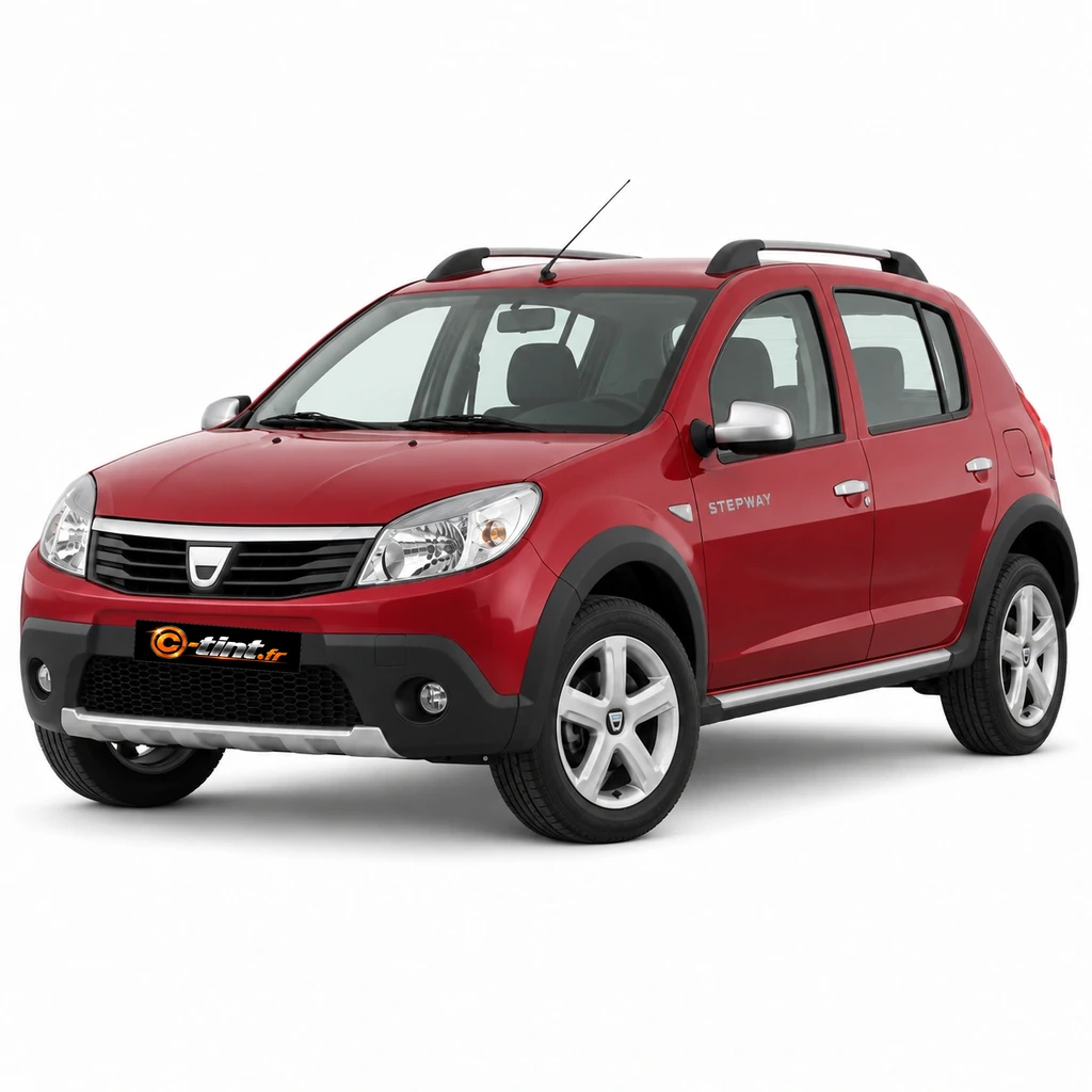 Dacia Sandero SD/SR — Génération 1 — Stepway, Stepway (5 portes) — vue trois-quarts avant