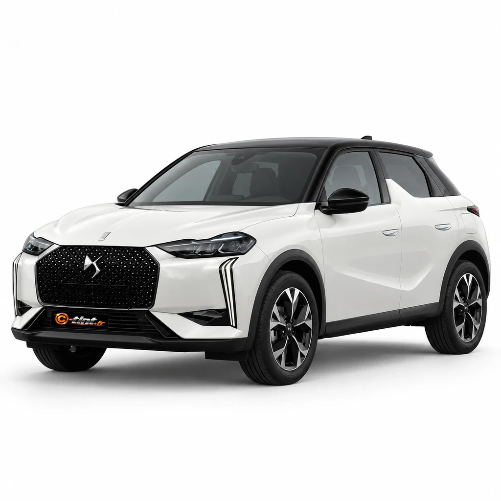 DS 3 Génération 2 — Crossback / DS 3, 2023, SUV, blanc nacré — vue trois-quarts avant