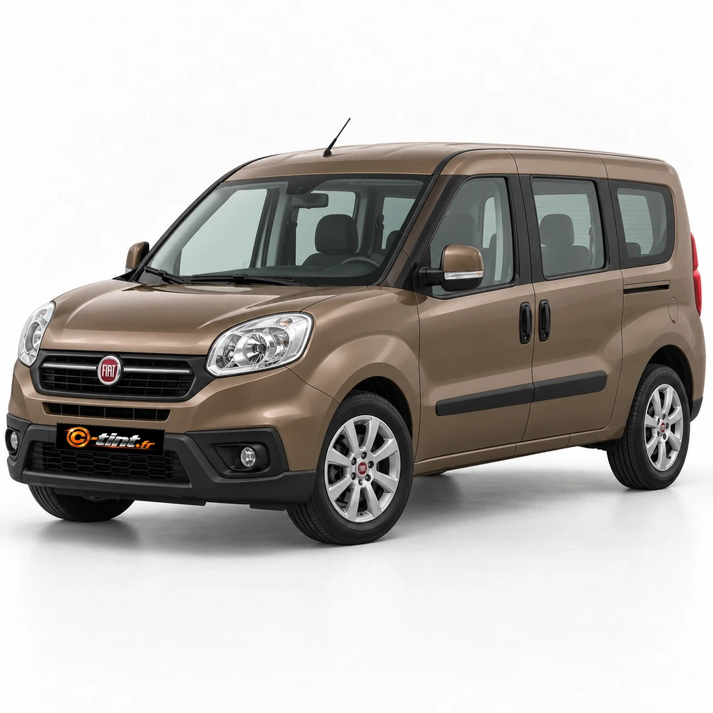 Fiat Doblo Génération 2 — Maxi — vitres fixes et hayon, Maxi (5 portes) — vue trois-quarts avant