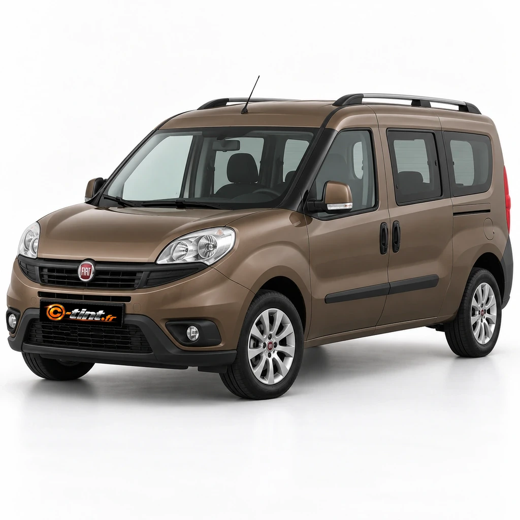 Fiat Doblo 263 — Génération 2 — Maxi — vitres entrouvrantes & hayon, Maxi (5 portes) — vue trois-quarts avant