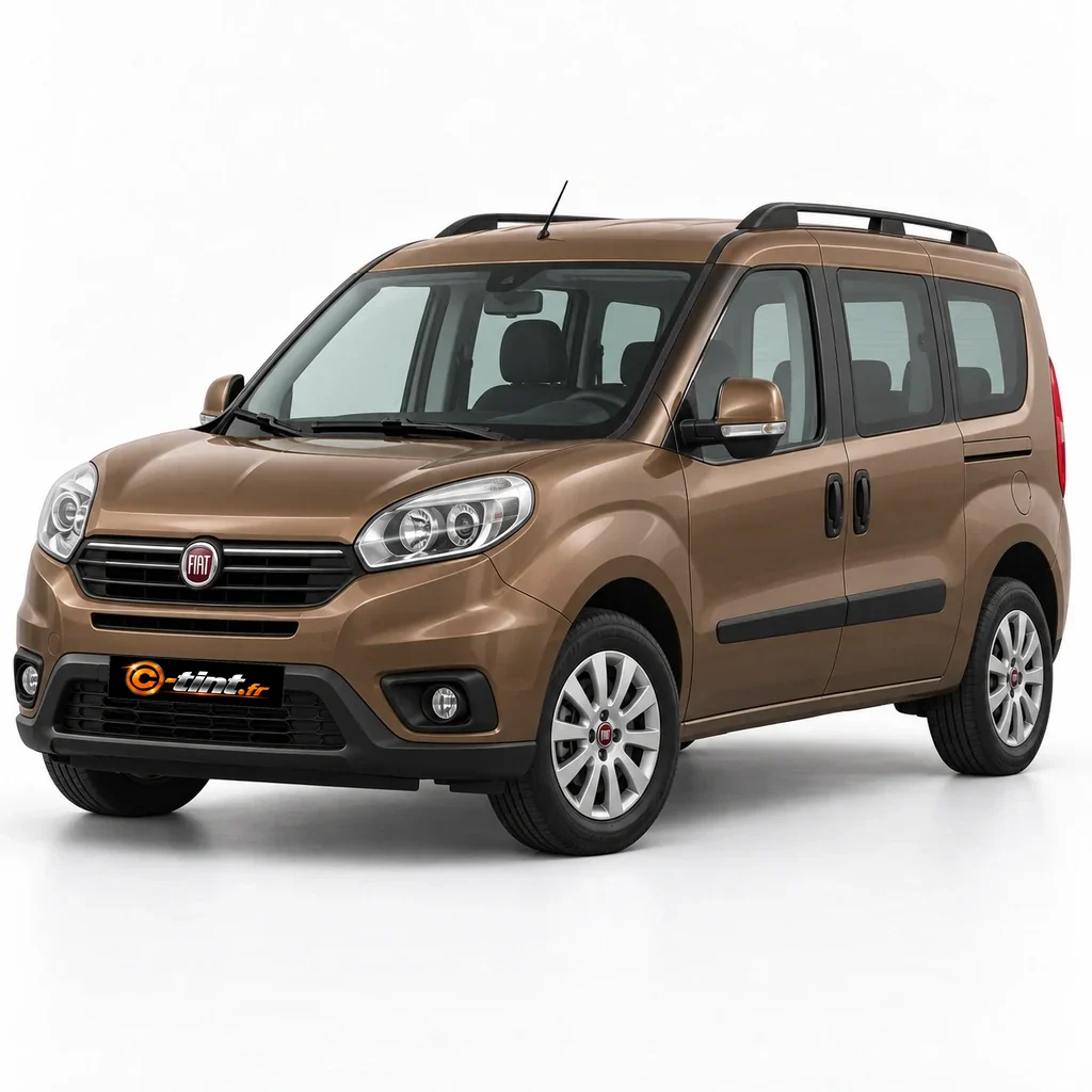 Fiat Doblo 263 — Génération 2 — vitres descendantes & hayon, Carrosserie non libellée (5 portes) — vue trois-quarts avant