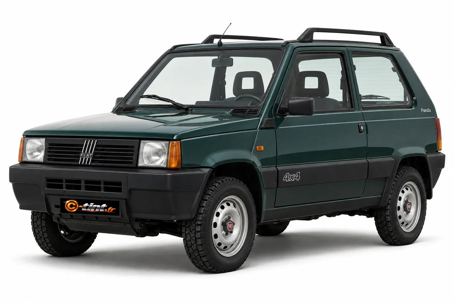 Fiat Panda 4x4, 4x4 (3 portes) — vue trois-quarts avant