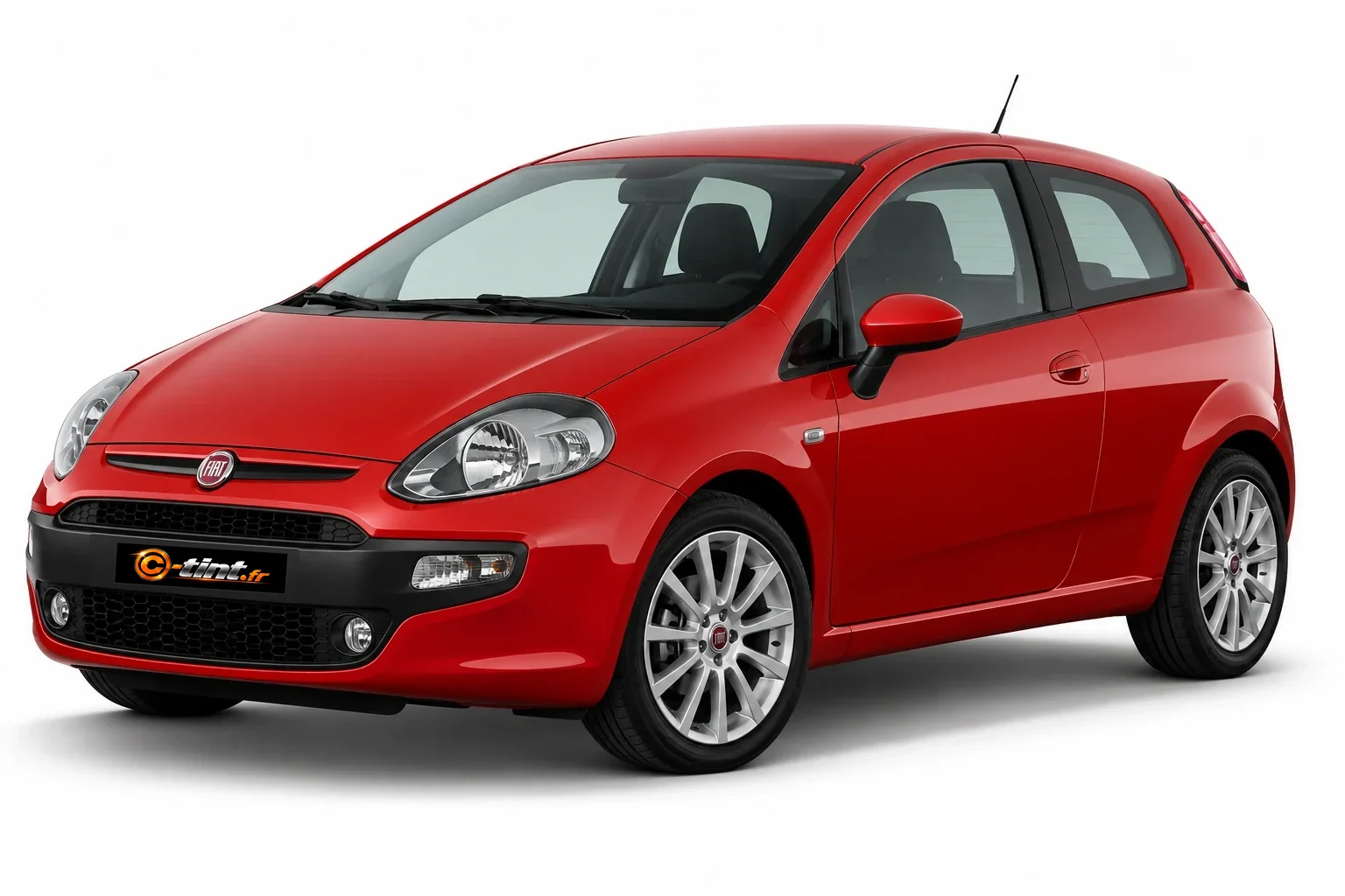 Fiat Punto 199 — Génération 3 — Evo, Evo (3 portes) — vue trois-quarts avant
