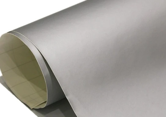 Rouleau de film covering gris mat argent